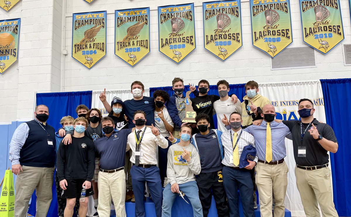 They did it!!! Wrestling state champs. 1st time in school history . Way to go Cape🤼