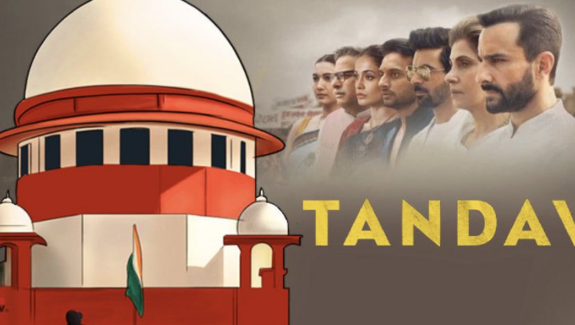 Supreme Court Bench headed by Justice Ashok Bhushan will hear today a plea filed by #AmazonPrime's Commercial Head, #AparnaPurohit, challenging the Allahabad HC order denying her pre-arrest bail in criminal cases registered in connection with #Tandav. 

#SupremeCourt @aparna1502