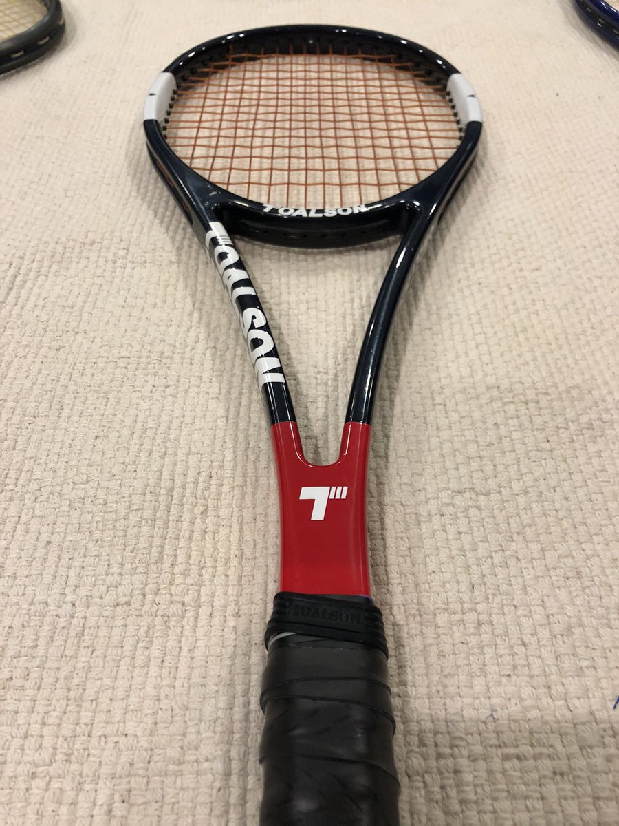 All_That_Racket's tweet photo. Going back basics with the @toalsonofficial 65sq.inch Sweet Area Racket 320! #sweetarearacket #toalson #toalsontennis #toalsonraket #tennistrainer #allthatracket #sweet https://t.co/MVyDyLit8d