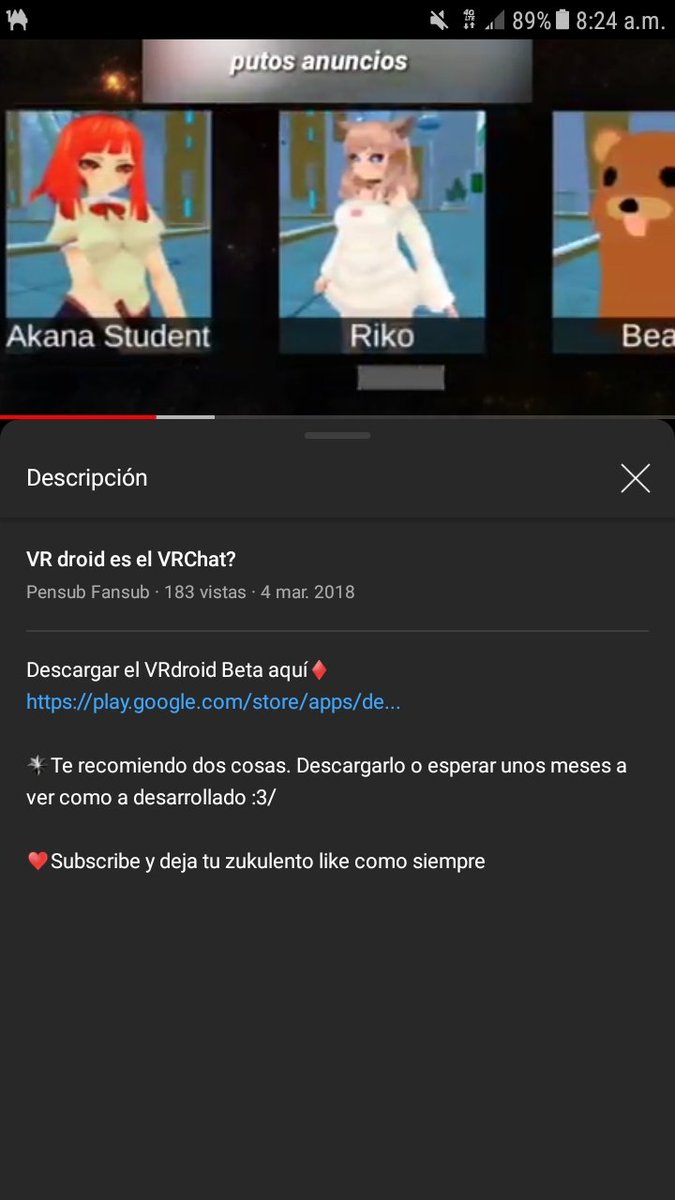 PensubFansub's tweet photo. Ya pasaron tres añitos ya estoy listo para la retirada. al fin me retiro victorioso VRchat y VD se fue el tiempo al caño en algunos aspectos. Un abrazo a mismo por aguantar tanto tiempo estas mamadas. Saludos hoy celebró solo bye #virtualdroid #3dprojectcats #PensubClub3d #3años https://t.co/2aMQkXTCUk