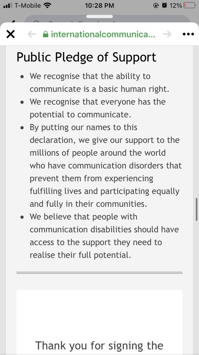 haley_beran's tweet photo. Today is #WorldHearingDay! In support, I signed the pledge advocating for universal communication rights. You can sign the pledge at https://t.co/4AFOdP9WIM

@unonsslha @NSSLHA @IcommunicationP #NSSLHAStrong https://t.co/VeE9p1i1V1