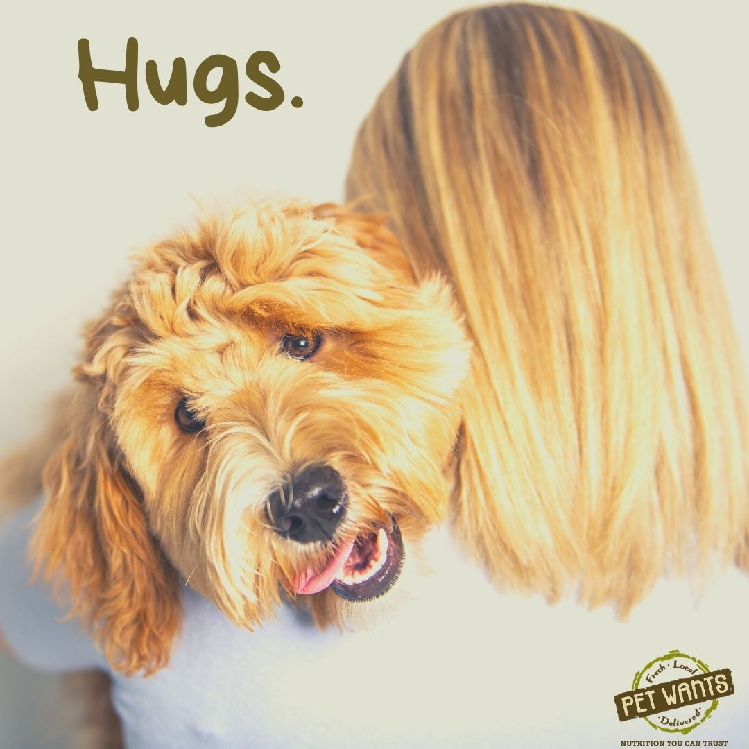 ❤️ Feeding your dog nutritious Pet Wants is like giving them an extra hug every day.
..
petwantscincywest.com