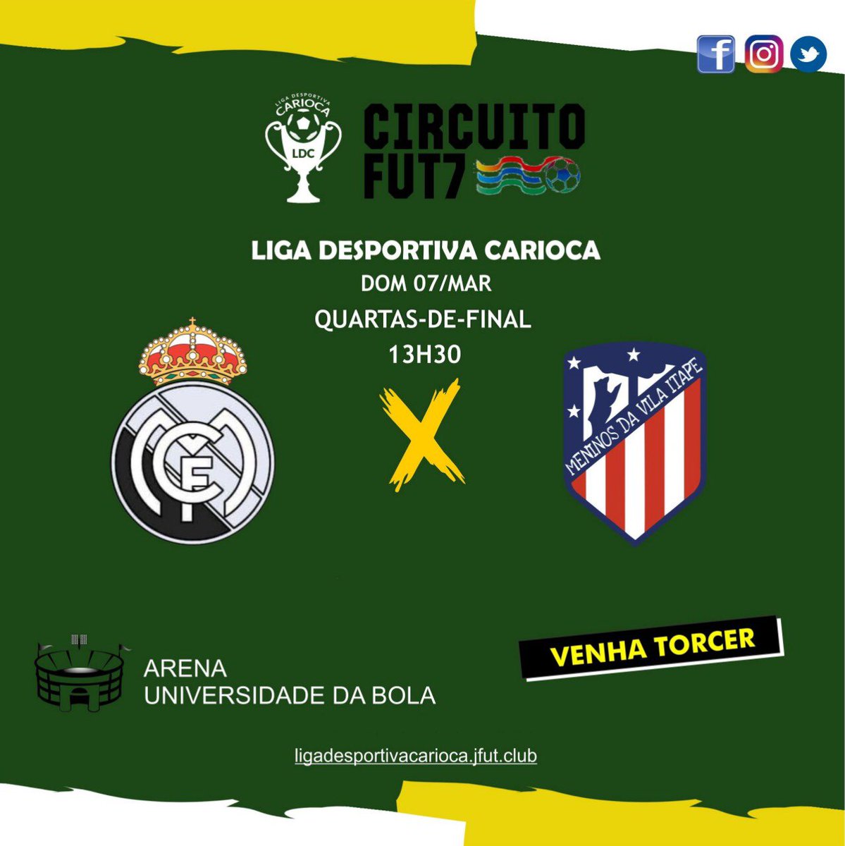 MadribleReal's tweet photo. AAAAAAAAHHH, CHEGOU MOMENTO QUE TANTO ESPERAVA NÉ TORCEDOR E AMIGOS, VEM TORCER Q VAI SER UM CLÁSSICO DENTRO DE CAMPO E RUMO A SEMI DO CAMPEONATO 🇪🇸AVANTE REAL MADRIBLE ATÉ O FIM 🇪🇸
ATÉ O FIM POR ELA 🏆
🏟LOCAL : UNIVERSIDADE DA BOLA - VALQUEIRE
⚽️⚽️⚽️⚽️⚽️⚽️⚽️⚽️⚽️⚽️⚽️ https://t.co/yHSLnhRLmN