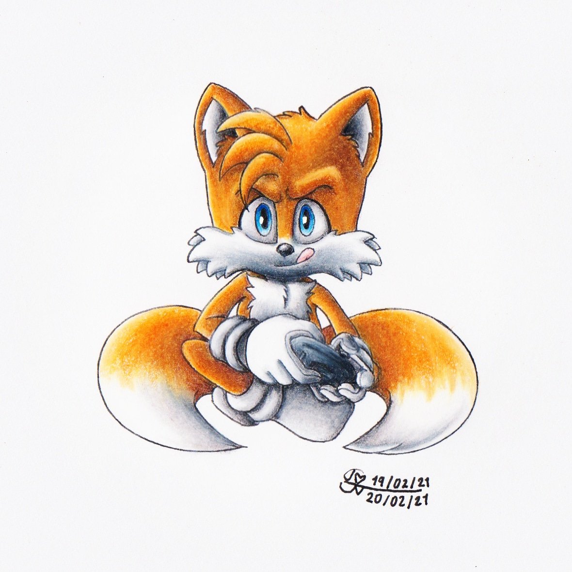 random drawings — They didn't show us Baby Tails in the movie