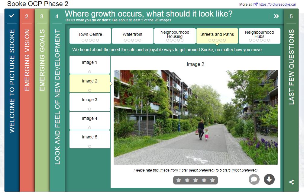SookeCa's tweet photo. OCP Phase 2 Community Consultation closes Friday! Join the conversation at https://t.co/fcKSJG9ui4! Phase 2 #PictureSooke seeks to understand: 1. Where should growth take place in #Sooke 2. Where growth will be taking place, what should it look like? Participate before April 2! https://t.co/U3pw5gV93O