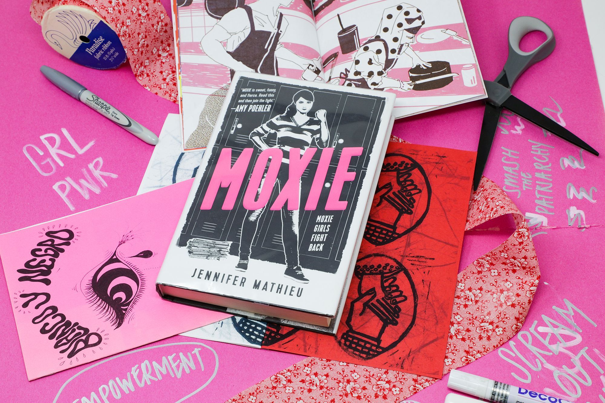 Anaheim Public Library on Twitter: "If you loved the movie "Moxie" on  @Netflix, then you won't be able to put down the book by @jenmathieu.  📢📓🖊️✂️ Viv made her voice known through #