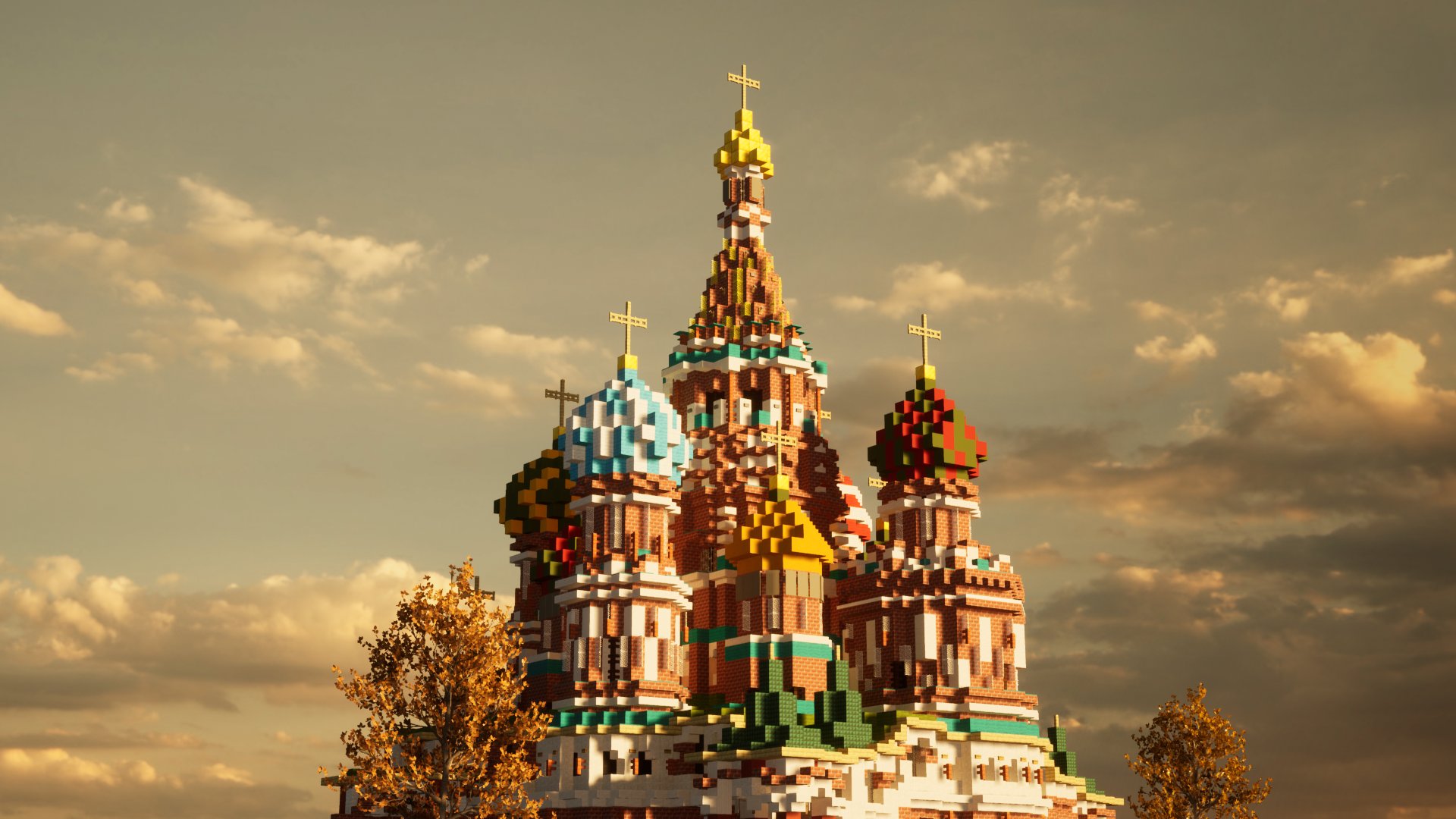 St Basils Cathedral Minecraft