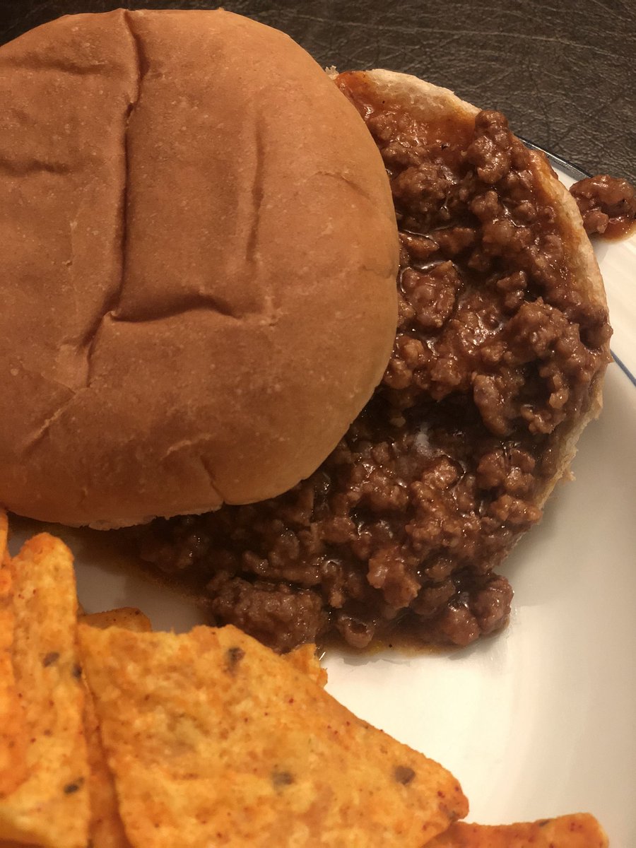 Went “old school” tonight at dinner. I made Sloppy Joe’s, called the 4 boys for dinner, and my husband asked <a href="/alexa99/">Alexa | Follow @amazonalexa</a> to play <a href="/AdamSandler/">Adam Sandler</a>’s Lunch Lady Land.  The choir of teen/tween groans was hysterical. #familytradition #momofboys #joysofbeingaparent 😂😂