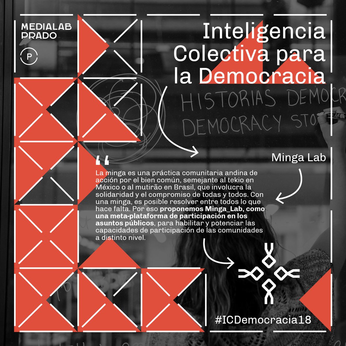 andreaapolaro's tweet image. 🙌En @MedialabPrado con @Mariwell ❤️como promotora se desarrolló MINGA_LAB  una meta-plataforma de participación comunitaria medialab-prado.es/proyectos/ming… en marco del programa Inteligencia Colectiva para la Democracia.
Porque seguimos precisando más democracia apoyamos 
#SaveTheLab