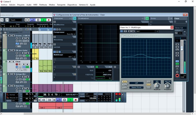 junmef's tweet photo. Working on a new beat in #Cubase5 thanks to the @Santaflow_fenix tutorials 🎵 https://t.co/xSiRpYKRUF