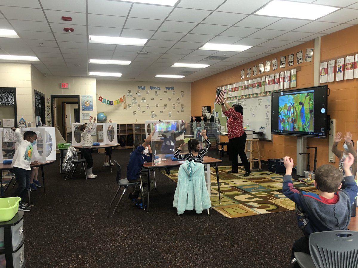 BroughtonColts's tweet photo. We loved having our reading coach come by last week for a fun interactive read aloud! @CatawbaTrail @tgilchri https://t.co/zQmI5uH632