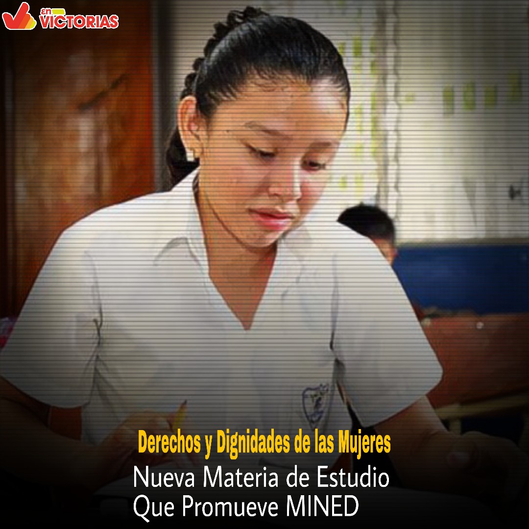 sieteenvictoria's tweet photo. #LoÚltimo 💢💢

El buen Gobierno Sandinista ❤🖤🇳🇮 a través del Ministerio de Educación #MINED implementará la materia denominada: Derechos y Dignidades de las Mujeres 👧🏻👩👵🏼 https://t.co/cPYjjEV9Vj