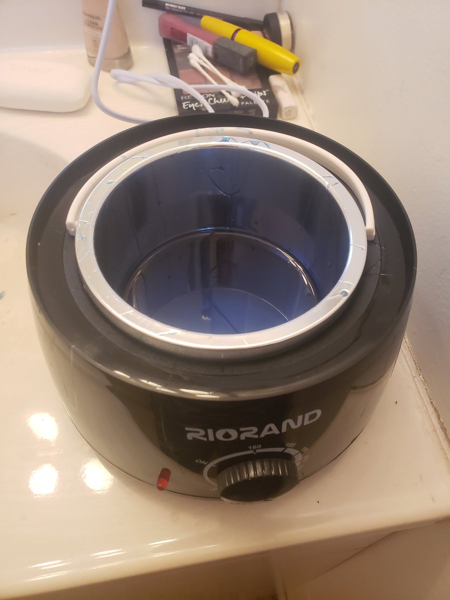 PurplePwnMe's tweet photo. I've struggled with pcos and a part of that is having so much more hair (in some cases more than a man) so I got this to make it easier on my mentality and budget. Im actually so excited to not have to be so self conscious of my body hair https://t.co/gNrbSvKBhD