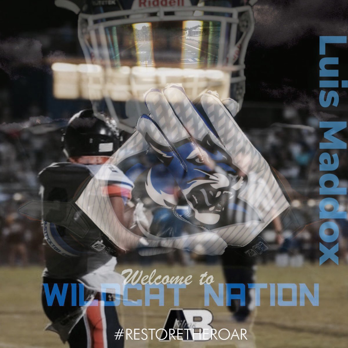 LuisMaddox9's tweet photo. I am 110% committed to @CSCwildcatsFB thank you for this opportunity an allowing me to further my education https://t.co/sRlQDNbe2z