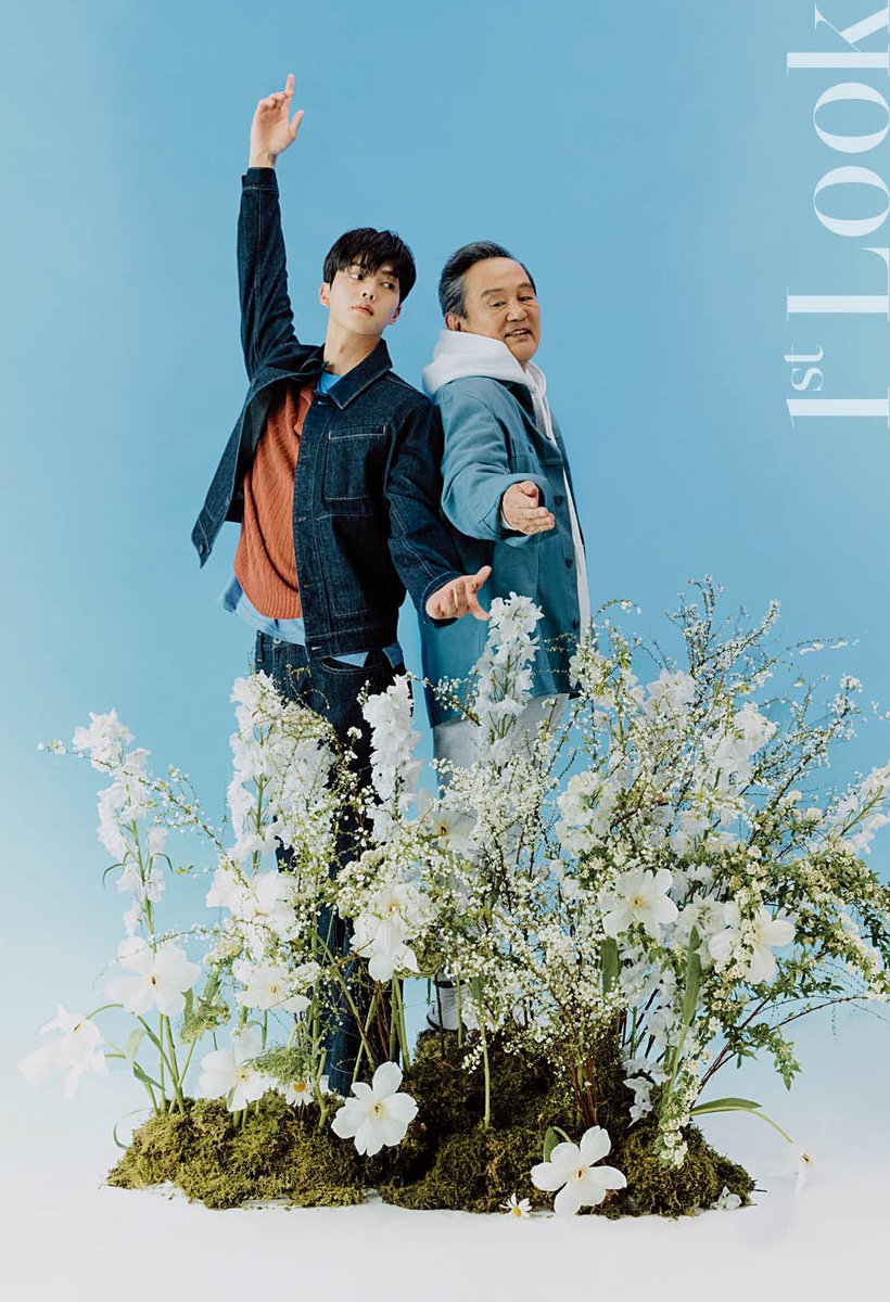 22일 첫방을 앞두고 있는 #tvN드라마 #나빌레라 의 #송강 과 #박인환 이 #퍼스트룩 #214호 커버를 장식했습니다. <나빌레라>를 통해 이들이 선보일...