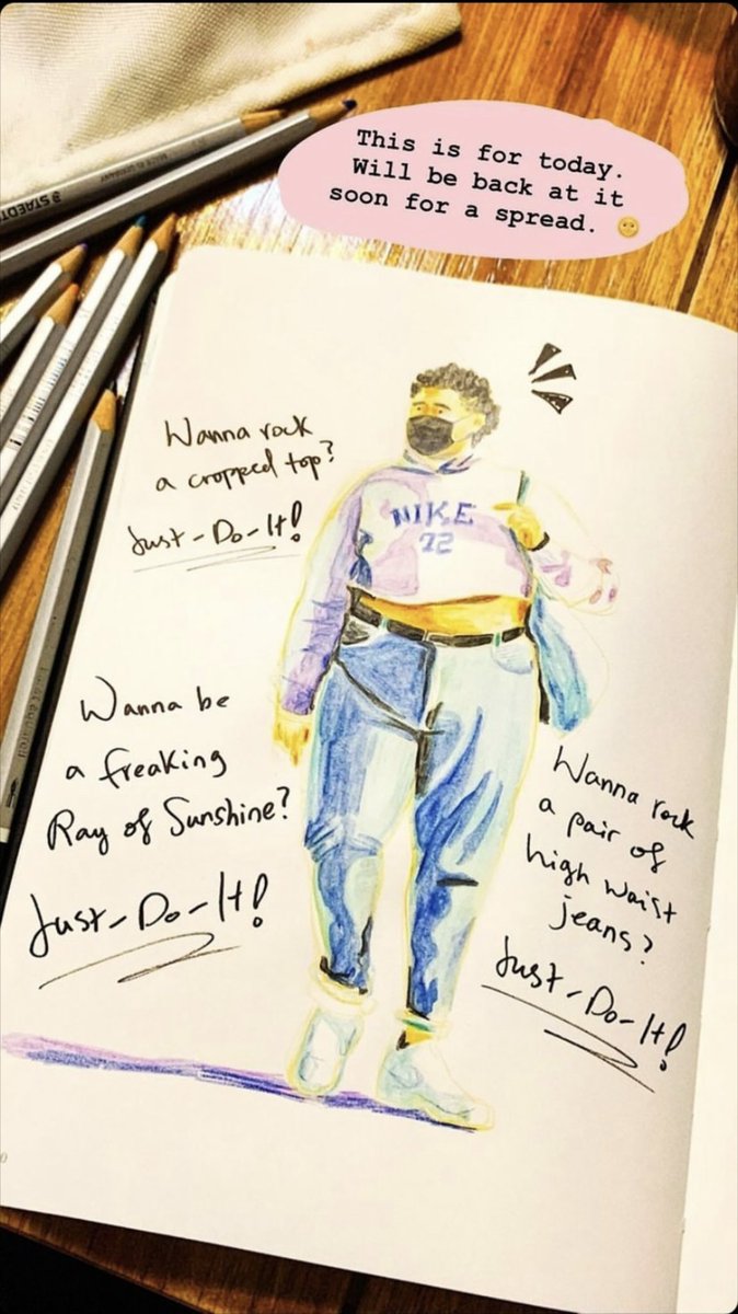 IearsI's tweet photo. When someone takes a pic of you in Brooklyn and someone else proceeds to SKETCH IT OUT?!?!?! Absolutely floored with this https://t.co/I4duJXb4ba
