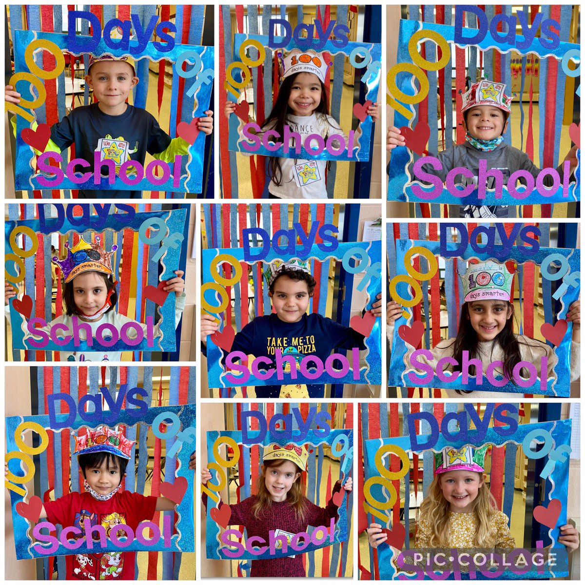 Our kinders celebrated their 💯th Day of school yesterday! 🥳