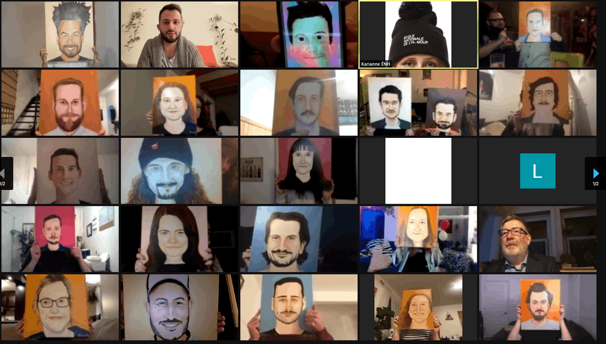 École nationale de l'humour tweet media