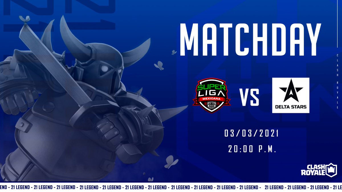 21 Legend (@21legend_gg) on Twitter photo #21CR
El día de hoy haremos debut en la <a href="/eGamersGG/">eGamers 🇨🇱</a> #SuperLigaMexicana en contras de un duro rival como <a href="/DeltaStarsGG/">Delta Stars</a> ⚔
Daremos todo en la arena y buscaremos iniciar la liga con el pie derecho 🔝
#go21💙 #21CR
El día de hoy haremos debut en la <a href="/eGamersGG/">eGamers 🇨🇱</a> #SuperLigaMexicana en contras de un duro rival como <a href="/DeltaStarsGG/">Delta Stars</a> ⚔
Daremos todo en la arena y buscaremos iniciar la liga con el pie derecho 🔝
#go21💙