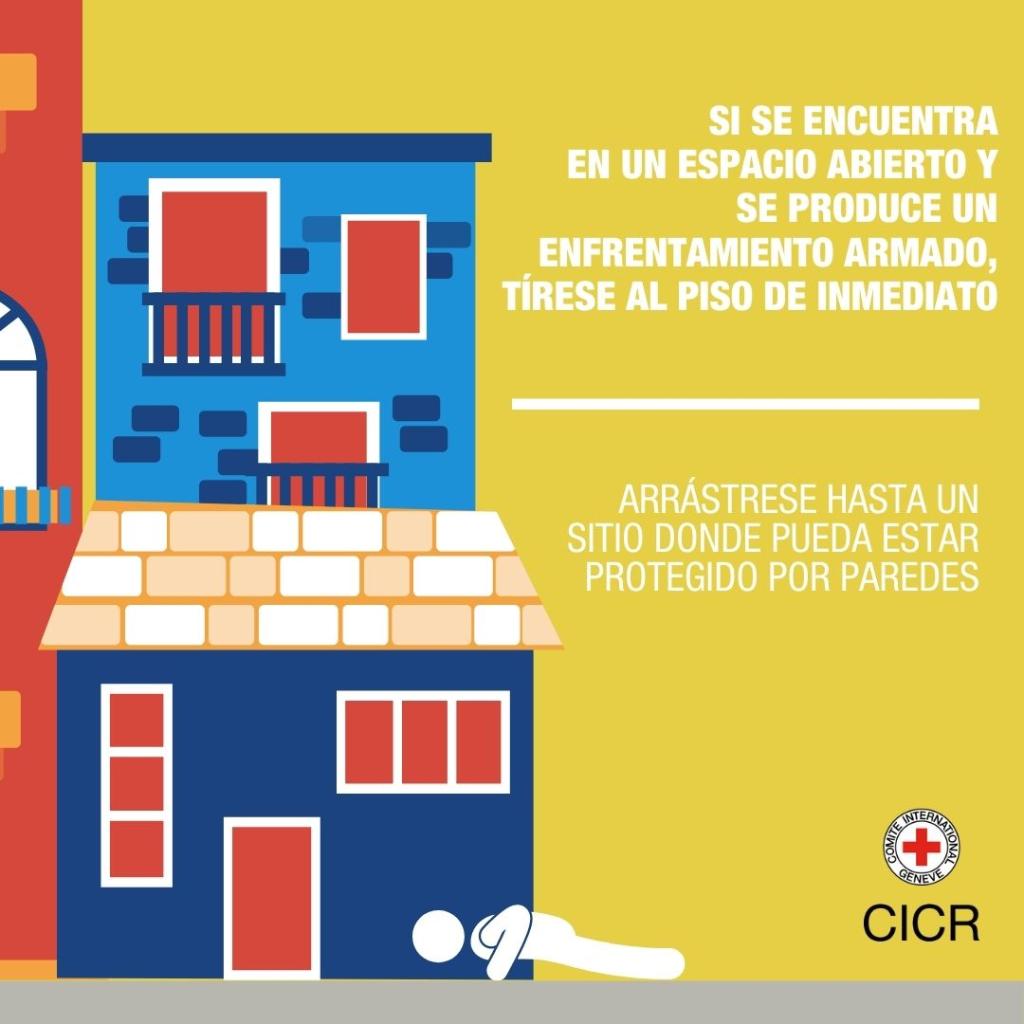 CICR_ve's tweet photo. ⬇Arrójate al suelo
🏠Ubica un espacio con paredes
✅Arrástrate este ese lugar y cubre tu cabeza

Estos son algunas de las acciones que puedes tomar para protegerte durante un enfrentamiento armado

Comparte este mensaje para que ayudes a otras personas a protegerse https://t.co/S5at0vaapa