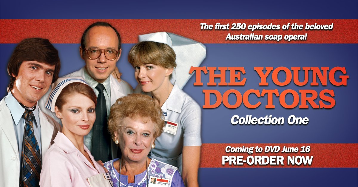 Via Vision Entertainment on Twitter: "Revisit your old at the Albert Memorial Hospital with Collection One of the TV classic Young Doctors! Includes the first 250 episodes of the