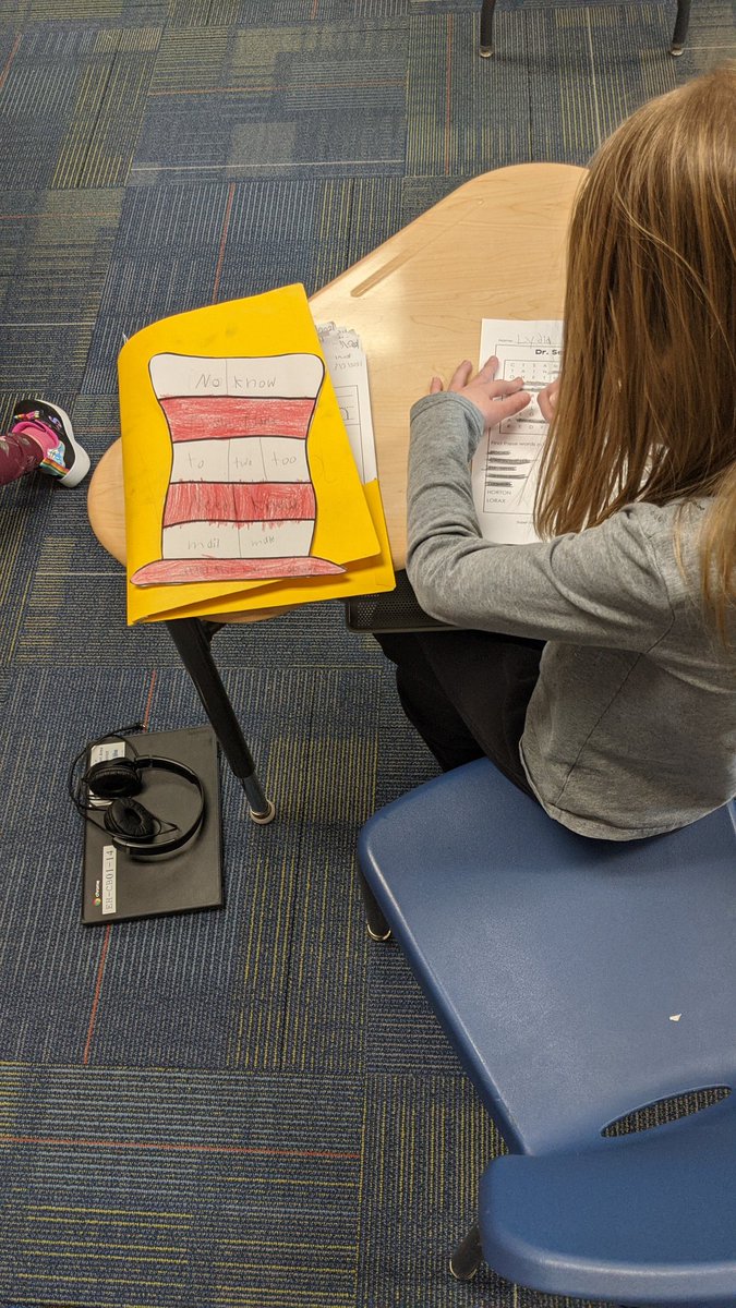 Day 3 of Read Across America Week: Athletic Day. "Wear athletic wear and be ready to read anywhere." Students completed a Dr. Seuss word search, wrote about their reading preferences and shared them through FlipGrid! We even had some 1st time FlipGrid users today. Super exciting!