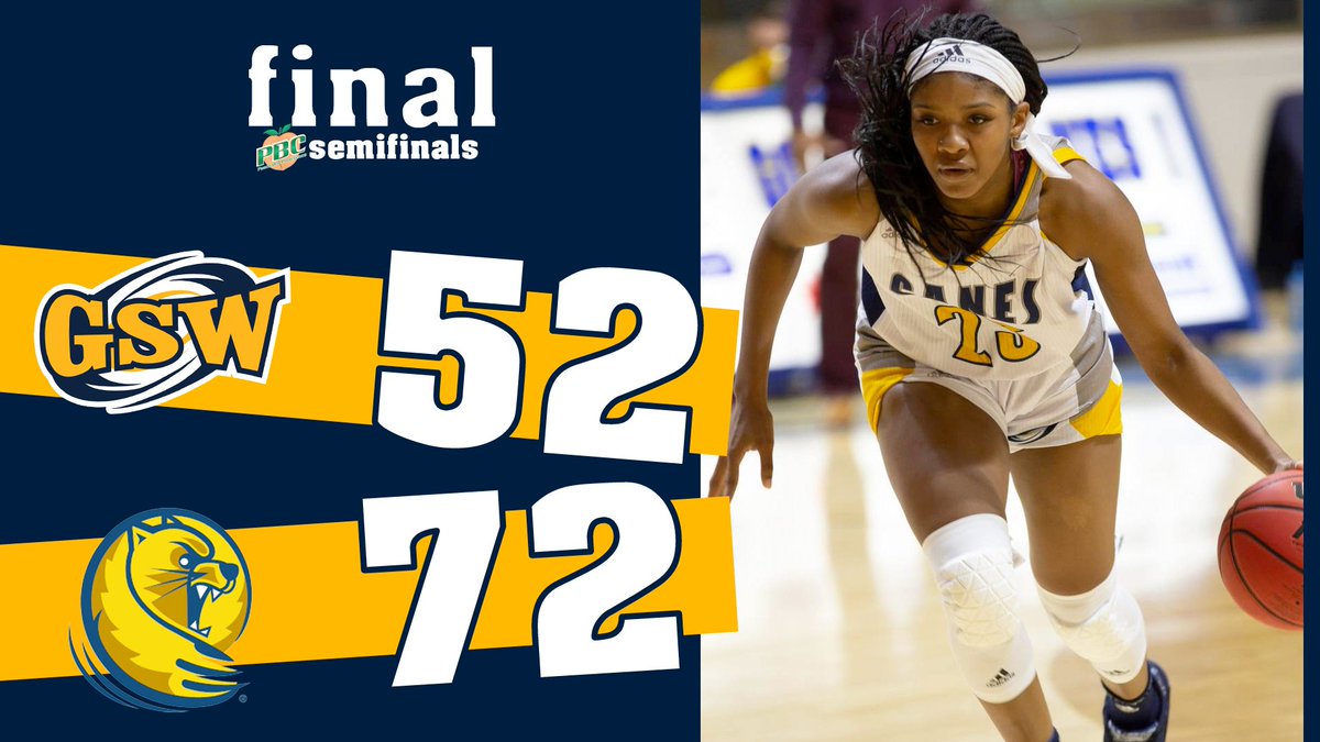 .@ohthatsdaeee led the team with a career-high 20 points as @GSW_WBasketball fell in the PBC semifinals to No. 2 Lander.

@1backend_lex (9 pts, 8 rbs), @_kaylagrant (8 pts, 1 stl) + Y. Perez (7 pts, 4 sts) helped contribute to the Lady Hurricanes first PBC Tournament appearance.