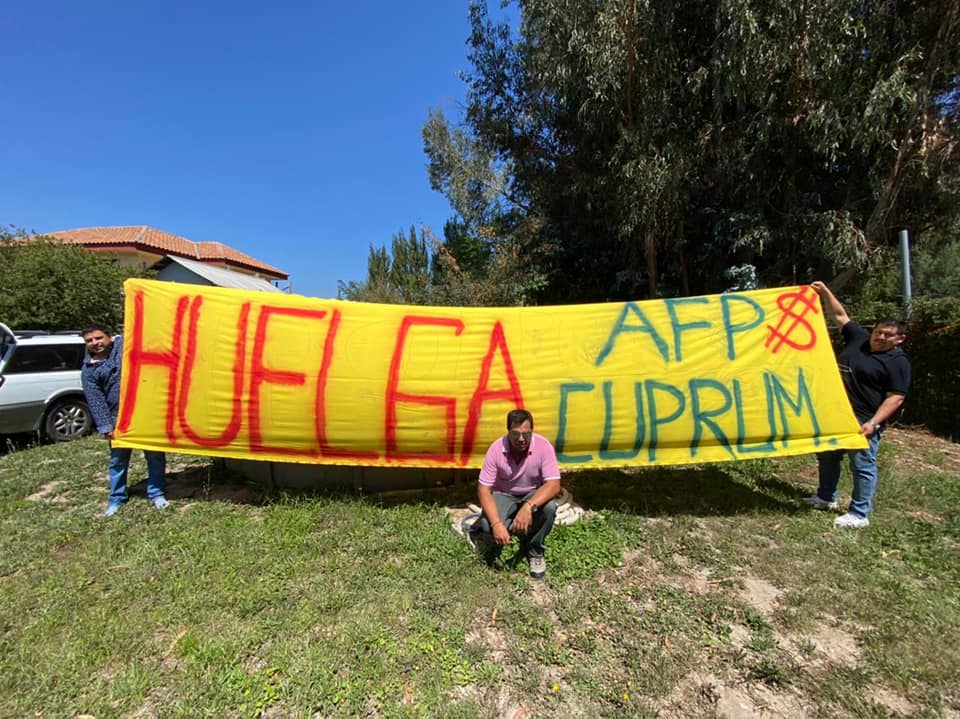 SCuprum's tweet photo. Desde O'Higgins, San Fernando se prepara!!!
GRANDE COLEGAS!!! @CuprumAFP  
Oficina SAN FERNANDO 💪💪💪

#CuprumAFP 
#HuelgaCuprumAfp https://t.co/YZX8UUjcIa