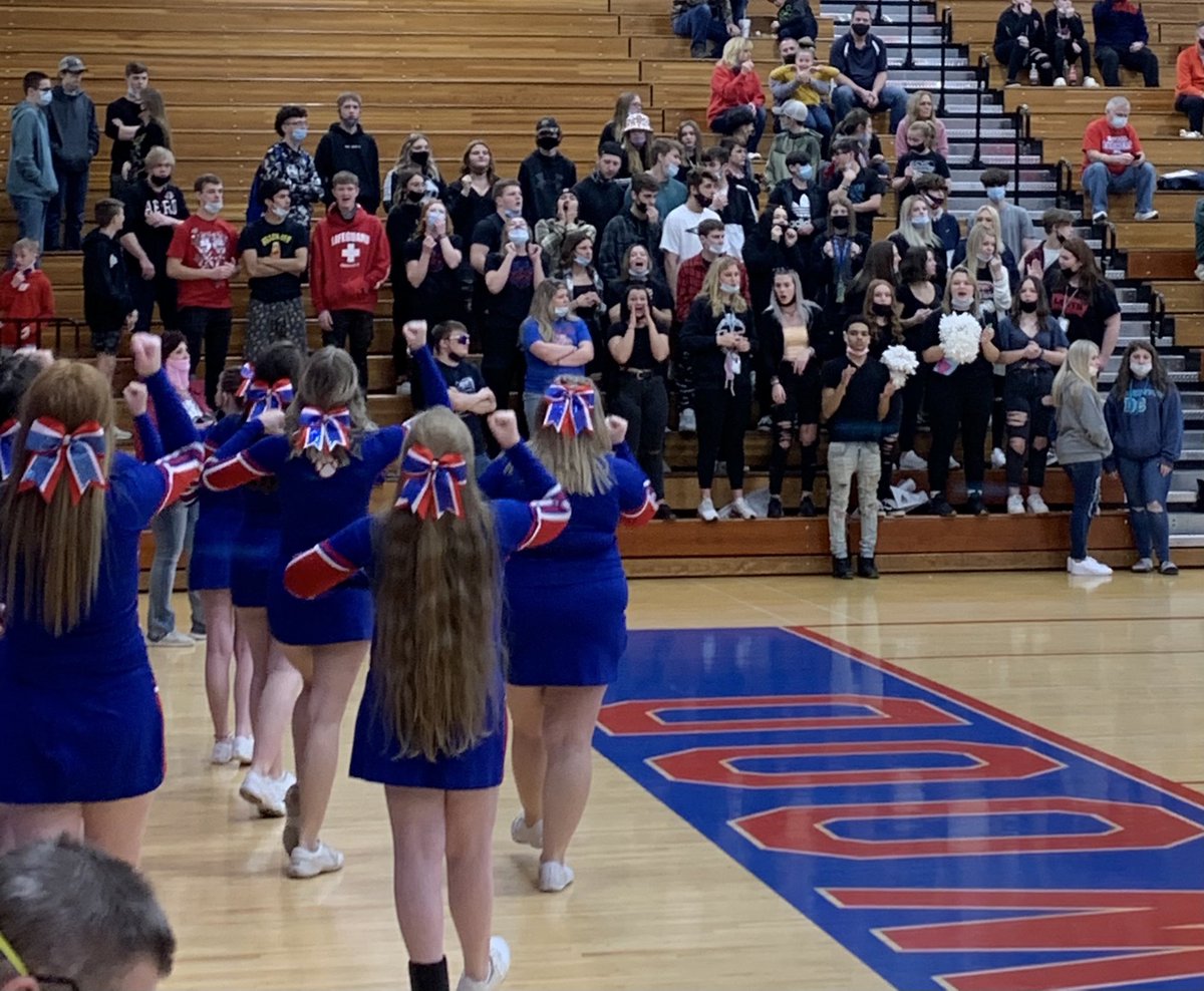Great to see the students out supporting our Panthers tonight!