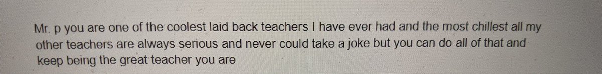 jppeteacher's tweet photo. While reading a virtual student journal I came across this nugget of encouragement. #PhysEd #healthed #MADteaching #teachers #kindness #sel #safebravespaces https://t.co/mX6iKZ4U6U