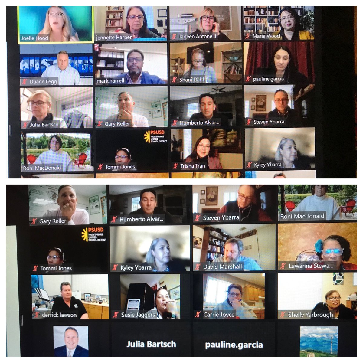 Region members participating in <a href="/JoelletheCoach/">Dr. Joelle Hood</a> Taking Time to BREATHE presentation <a href="/ThrivingU/">ThrivingYOUniversity</a>