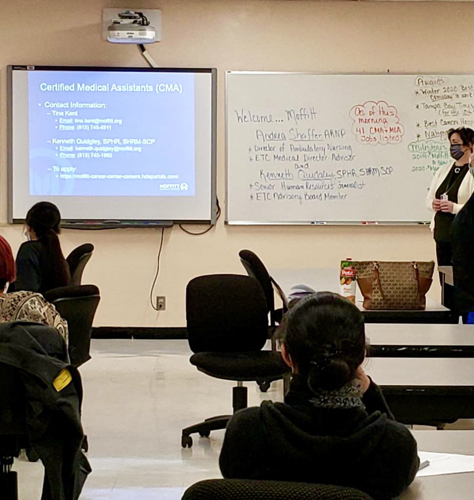 ErwinCollege's tweet photo. Moffitt Hiring Event for graduating Medical Assistants!! Eleven students heading for an interview!!
#FloridaTechCollege #CarrierInAYearFL #CTE #GetThereFL https://t.co/PelaMa9x0v
