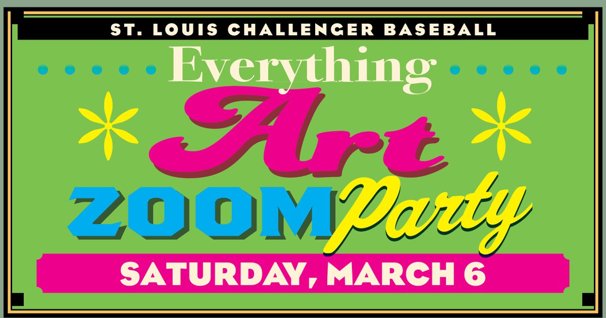 Join us this Saturday, March 6th from 10:00 am to 10:30 am to show art you've done, or art you like, at our Zoom Party! It can be paintings, drawings, photography, sculpture… anything! We can't wait to see it! Just click the link in your email and you're in. Everyone is welcome!