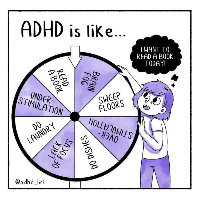 #adhd is like... 