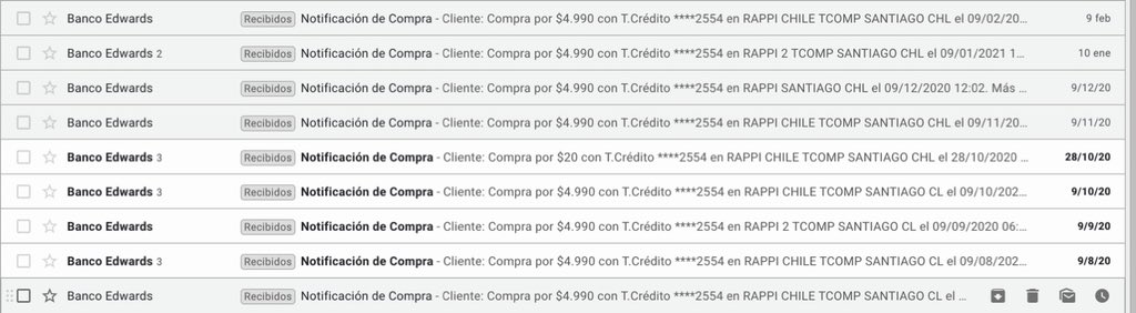 Frannisaez's tweet photo. @RappiChile genera un cobro de $4990 todos los meces en mi tarjeta y ni siquiera uso la app y su soporte es realmente una vergüenza https://t.co/ifgeKSsyCf