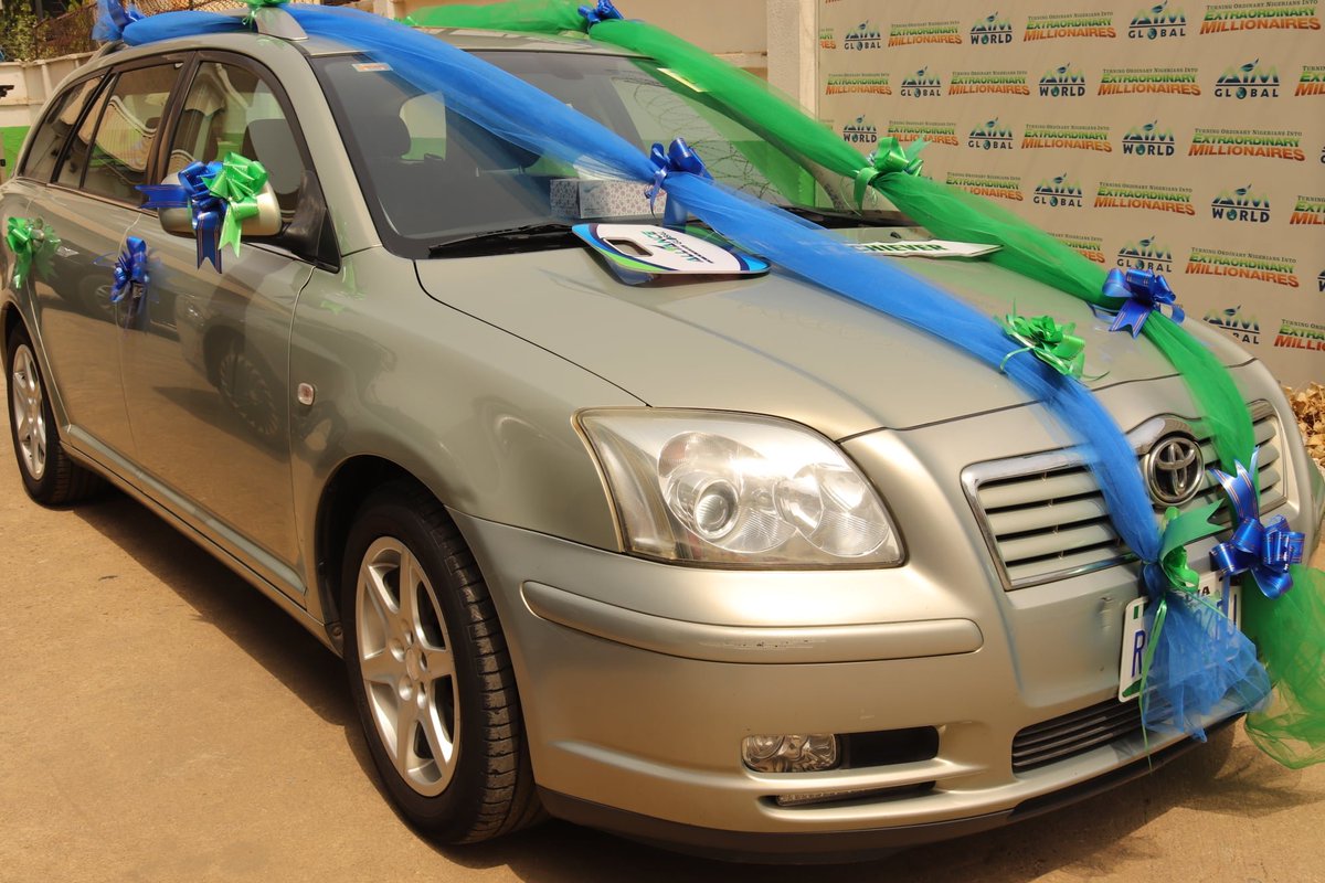 MCPrincessCuna1's tweet photo. Always give your best in the future and you will achieve every success in your life. 
A very big congratulations to our Newest Car Achiever, Regina Ameh
May success take you to new places and open up new opportunities for you.
From all of us at AIM Global Nigeria&amp;Ghana https://t.co/FKYTofzCma