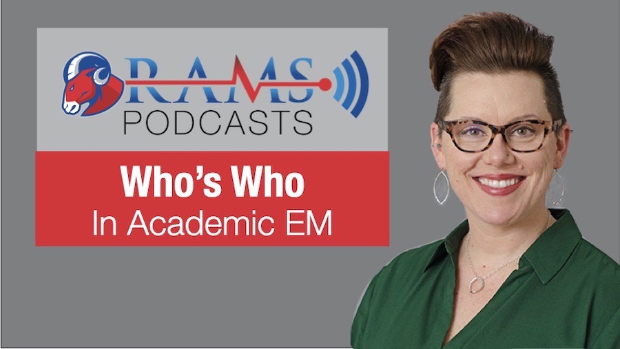 Kat Ogle, MD, an assistant professor at the George Washington University School of Medicine, is the featured guest in the most recent episode of the SAEM RAMS podcast series, "Who’s Who In Academic Emergency Medicine." ow.ly/xl5450DPgMn  <a href="/GWSMHS/">GW SMHS</a>