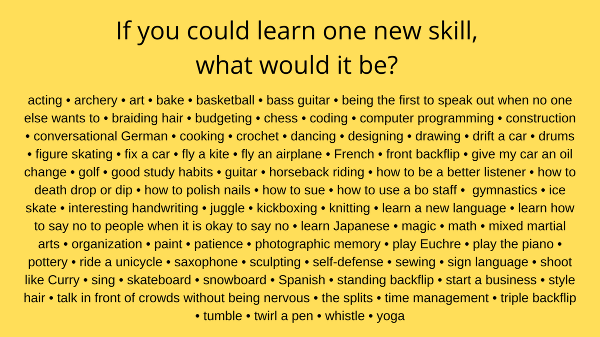 I emailed a form to the 191 high school students in my classes to see how everyone was doing this week. I always ask at least one random question to get to know them a little better. I'm sharing their responses from today💚
