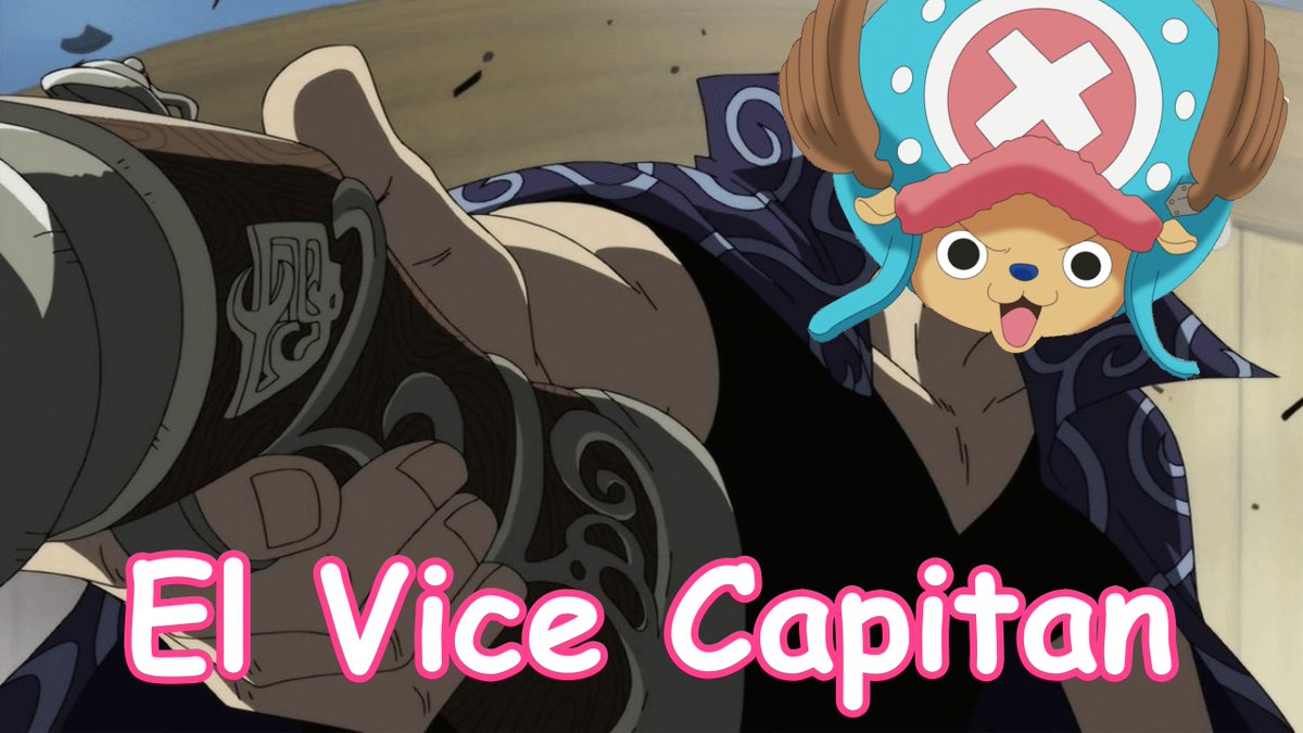 OdencraftA's tweet photo. Chopper le ordena a Zoro q vaya por el antidoto y se convierte en #ElVice https://t.co/9ZILwNqahB