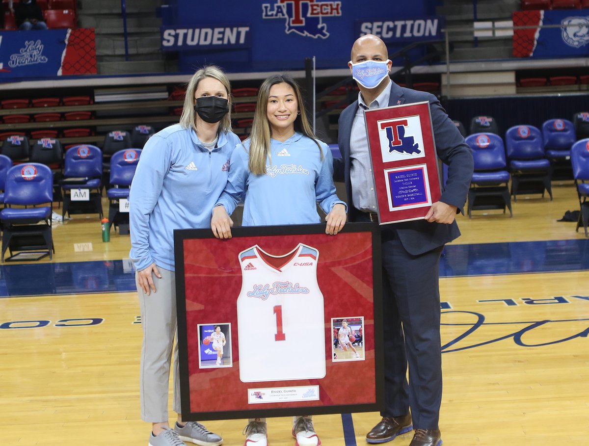 LATechWBB's tweet photo. A Senior Moment ♥️♥️♥️ https://t.co/lDWvjs048f