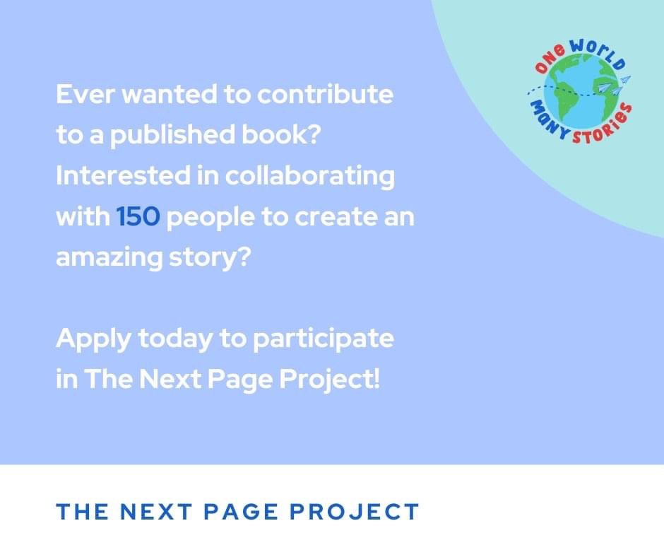 DrP_Principal's tweet photo. I just applied to write a page. I love this concept. Apply today before all of the pages are gone:
https://t.co/n94lUGUTO0

@thenextpgbook https://t.co/0ZzHVscPVg