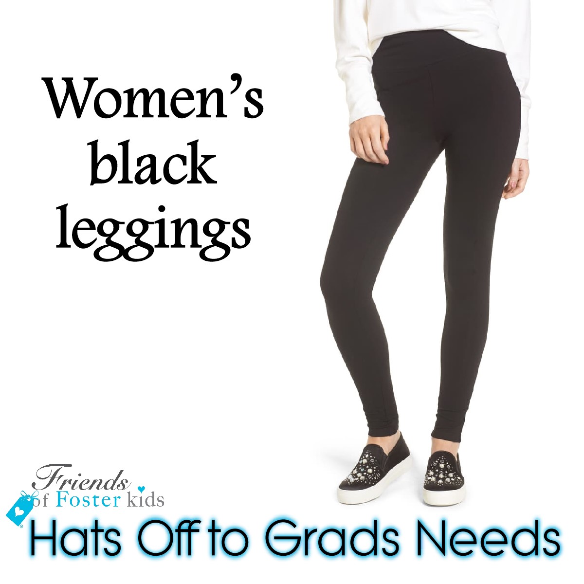 💙 #2 Hats Off to Grads Request 💙
We are asking for donations of adult size black leggings and jogger pants.  M, L, XL, XXL &amp; 3X.  
We'd like to include them in every graduate's package this year.💙
