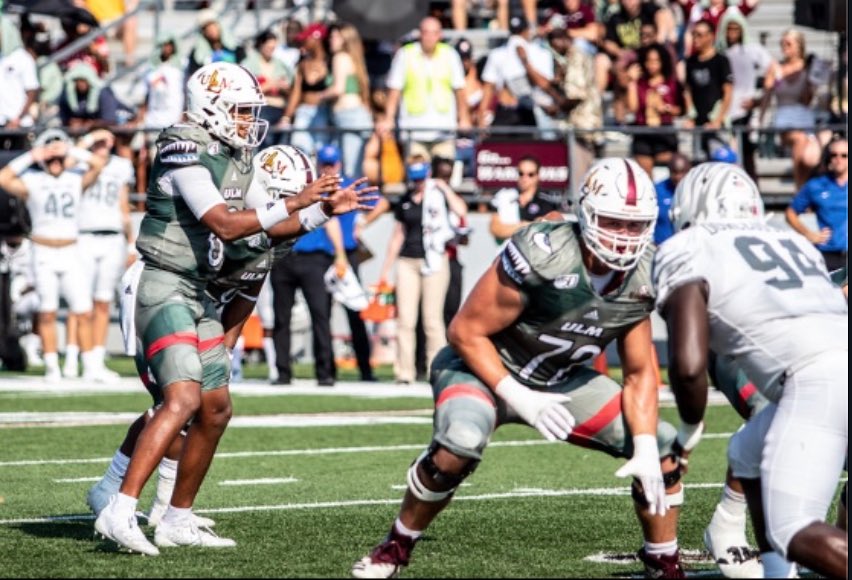 Cush_51's tweet photo. Beyond excited to receive my first FBS offer from the University of Louisiana Monroe‼️ @Coach_MavMorris @ULM_FB #ULtiMate22
@Calvary_FB @WarriorsFB_HC @BigPlayRay50 https://t.co/xNzTu2U4SK