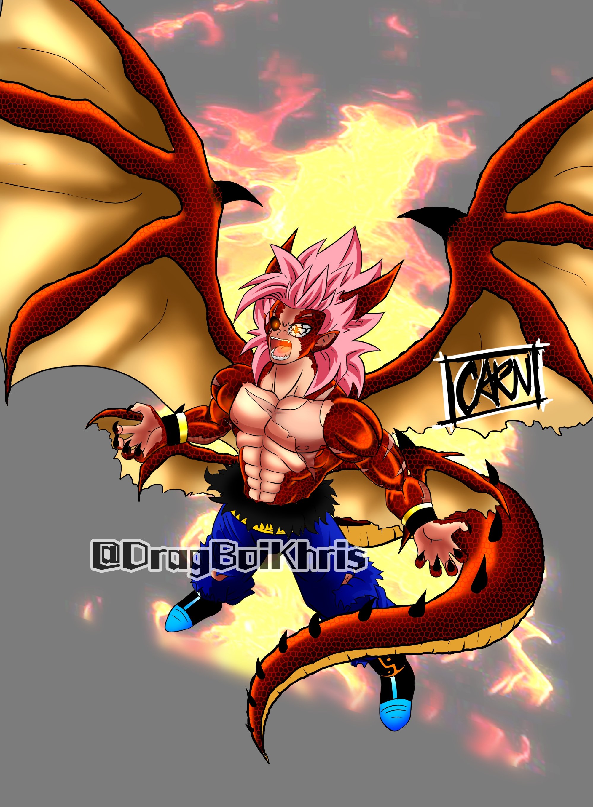 natsu dragneel dragon form｜TikTok Search