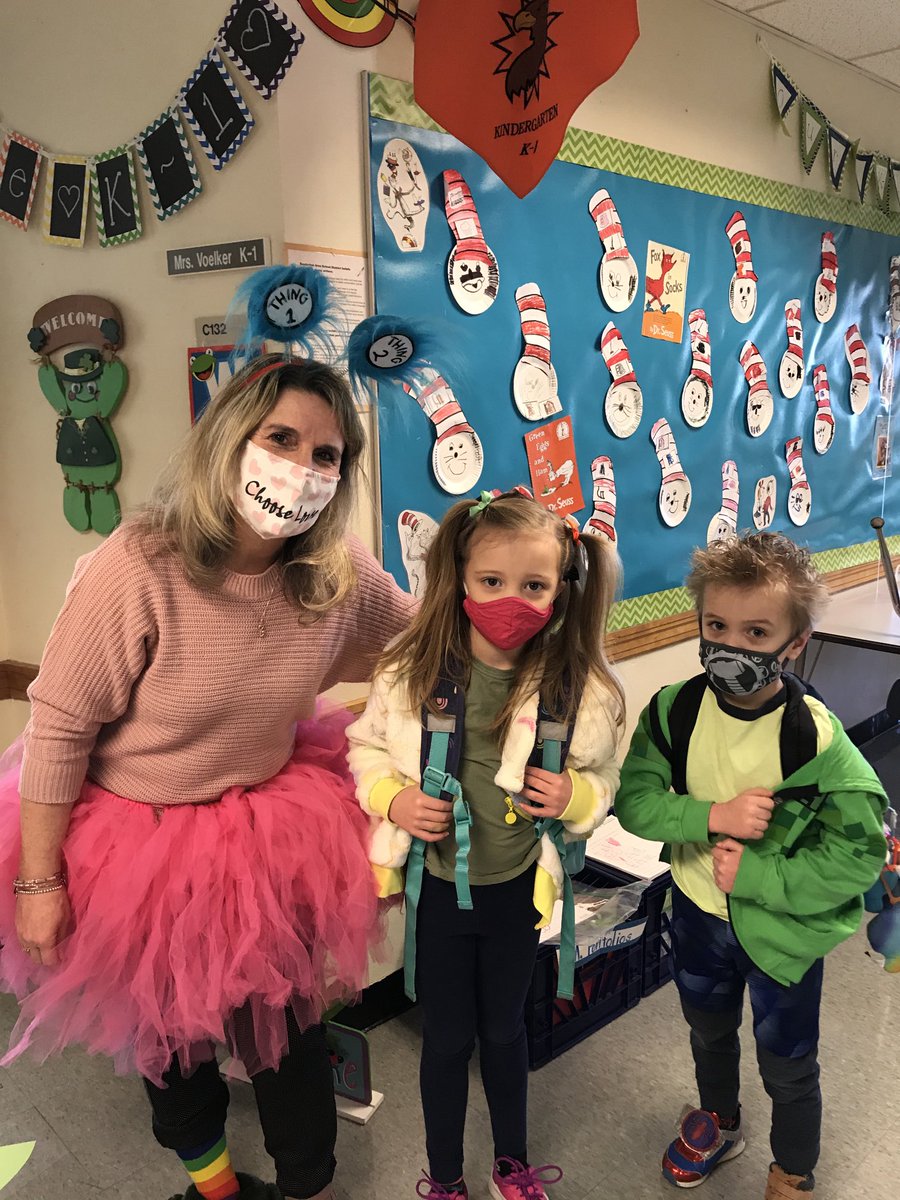 Today, we celebrated our “Wacky” love for reading! #ReadAcrossAmerica