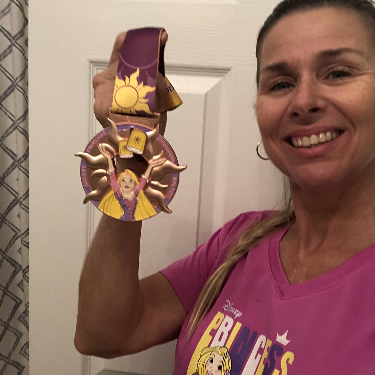 TeachToDream's tweet photo. Running isn’t about getting a medal BUT it makes it so much more fun!!! This was waiting for me after work! 🥰 🏅
#RunDisney
#WaltDisneyWorld
#PrincessRun https://t.co/4L15933U1O