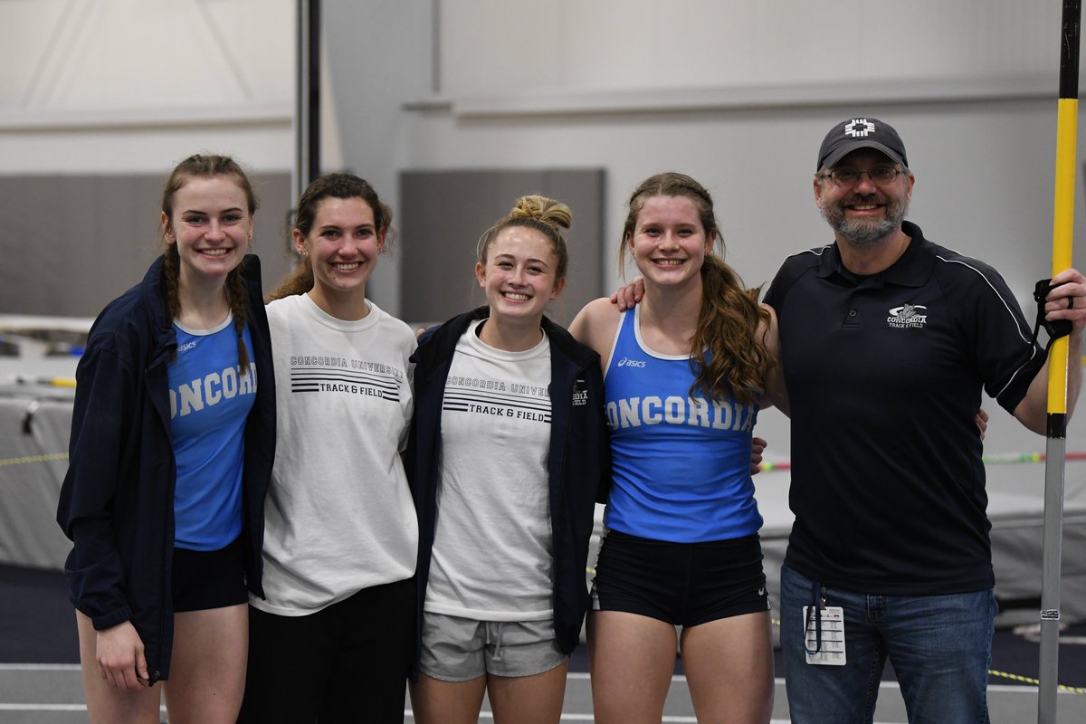 cunebulldogs's tweet photo. NAIA T&amp;F🏆 | Happy day for the pole vault crew! Not only is Josie Puelz the NATIONAL CHAMP, Erin Mapson places fourth and earns her third career All-America award ... AND Amira Cummings had a PR and Anna Baack made her 2nd career appearance at nationals. https://t.co/M5bJBr37qR