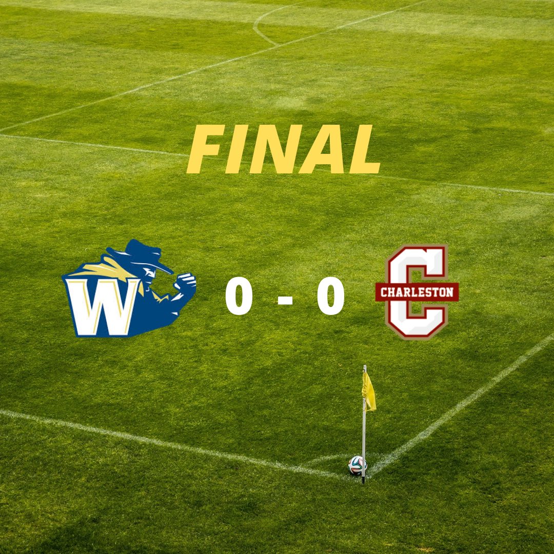 Hard fought game on the road at College of Charleston results in a 0-0 draw in Double OT.  Great battle Bishops!