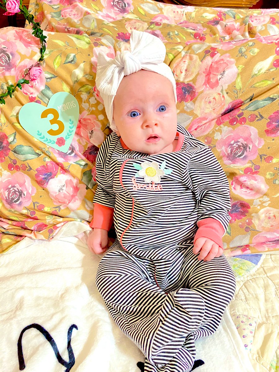ChloeReneeFord's tweet photo. Hello Twitter.. been a min. Update: But I had a babygirl on December 1st. This is her now. She is 3 months old and her name is Magnolia Kay. I can not imagine my life without her. God has blessed me in a way I never thought. I am so lucky to be her mommy. 💖 https://t.co/WwcAl3q8X4