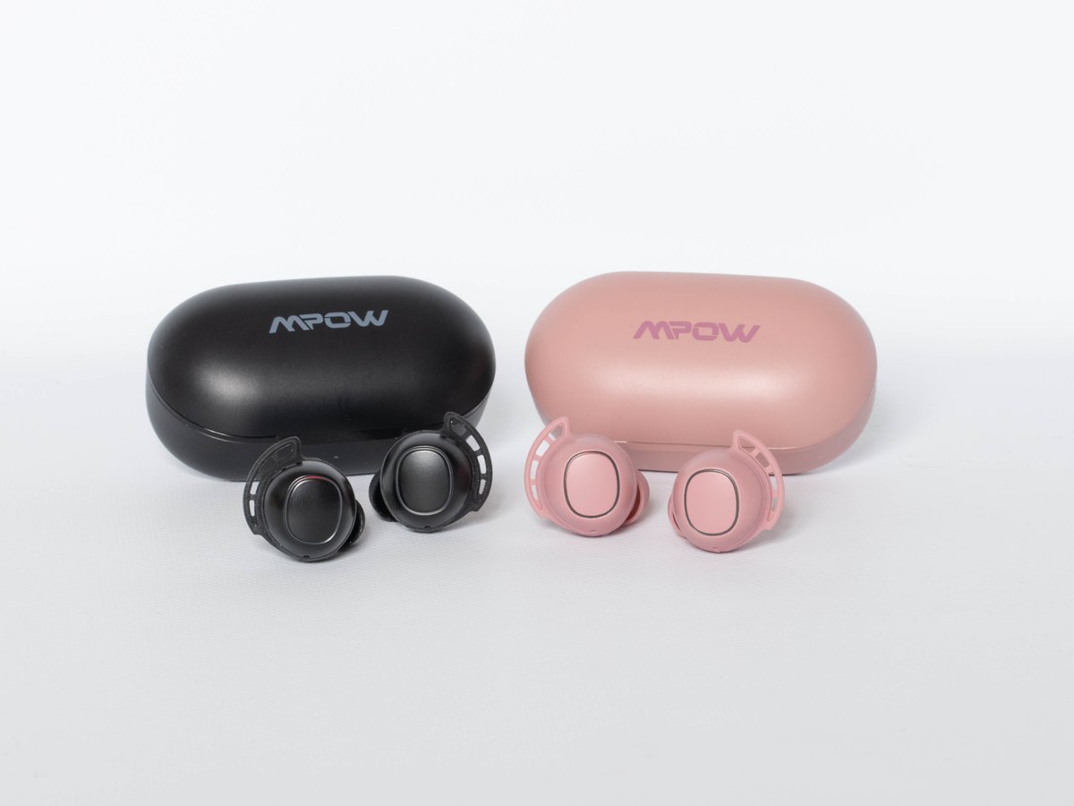 mpow_jp's tweet photo. #MPOW MCSync対応完全ワイヤレスイヤホン“M30 Pink”

☑️左右同時伝送で安定した接続を維持
☑️気持ちいいBassサウンド
☑️高音質AACコーデックに対応

発売記念25%オフセール実施中😉
Amazon(クーポン「DENO17400913」)：https://t.co/yDnvQOVTF6
楽天市場：https://t.co/ER9zudDwzp https://t.co/nSA0fmJ8dO